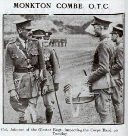 monkton-combe-otc-inspection-bath-chronicle-and-weekly-gazette-saturday-12-july-1924